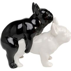 Deco Figurine Love Dogs Black