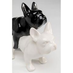 Deco Figurine Love Dogs Black