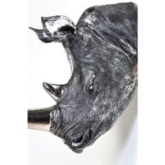 Rhino Antik Dekoratif Duvar Süsü