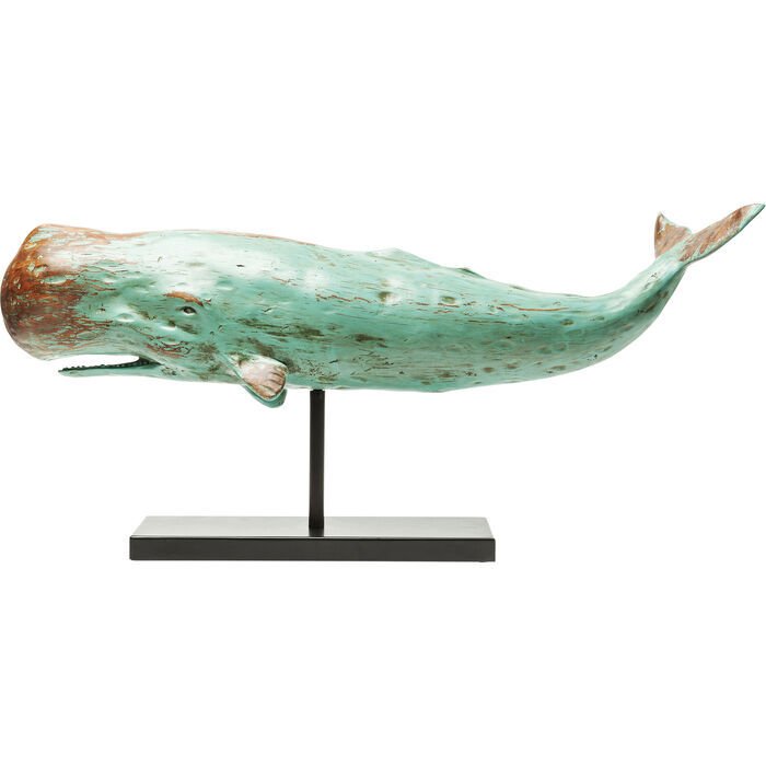 Whale Base Dekoratif Obje 52cm