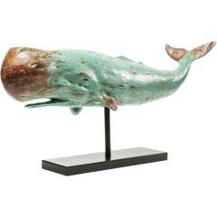 Whale Base Dekoratif Obje 52cm
