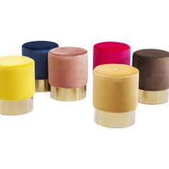 Cherry Mauve Brass Puf