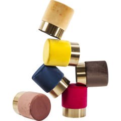 Cherry Mauve Brass Puf