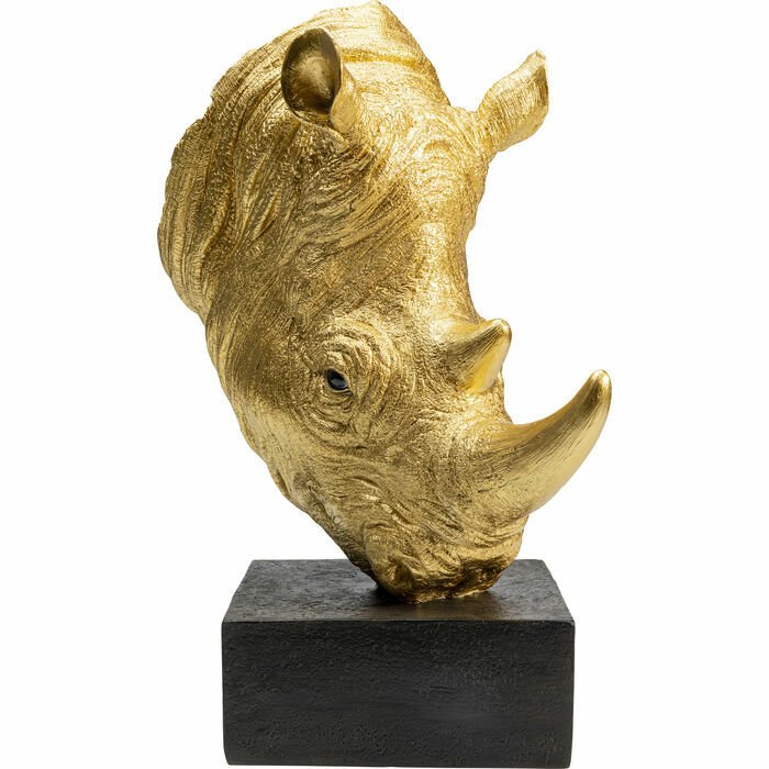 Rhino Gold Dekoratif Obje