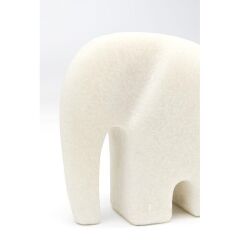 Deco Figurine Soft Elephant 14cm