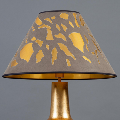 Modern Tasarım Abajur Gold