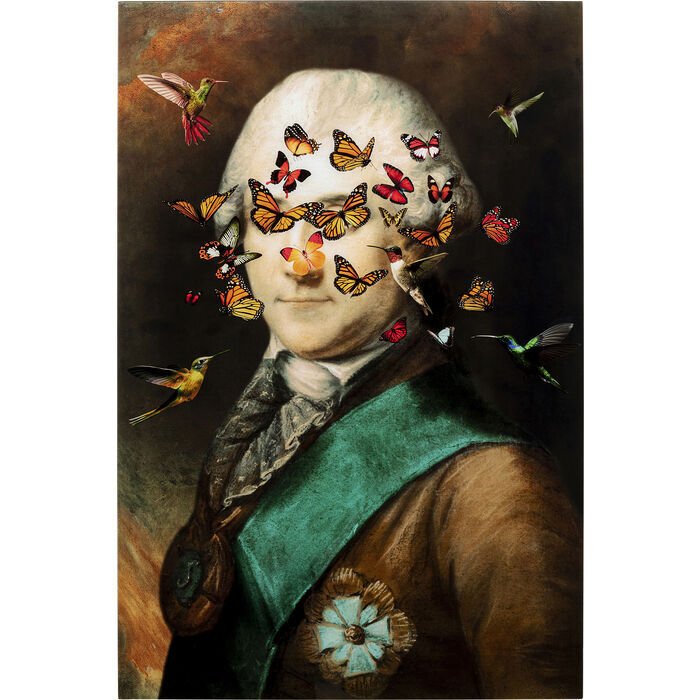 Noble Butterfly Tablo 100x150 cm