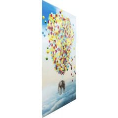 Balloon Elephant Tablo 100x150 cm