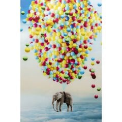 Balloon Elephant Tablo 100x150 cm