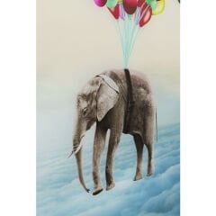 Balloon Elephant Tablo 100x150 cm