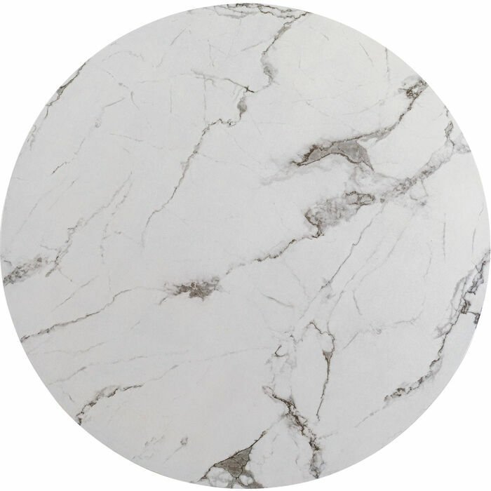 Table Top Schickeria Marble White Ø80cm