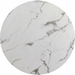 Table Top Schickeria Marble White Ø80cm
