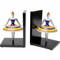 Primaballerina Stripes Poliresin Kitap Tutucu