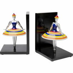 Primaballerina Stripes Poliresin Kitap Tutucu