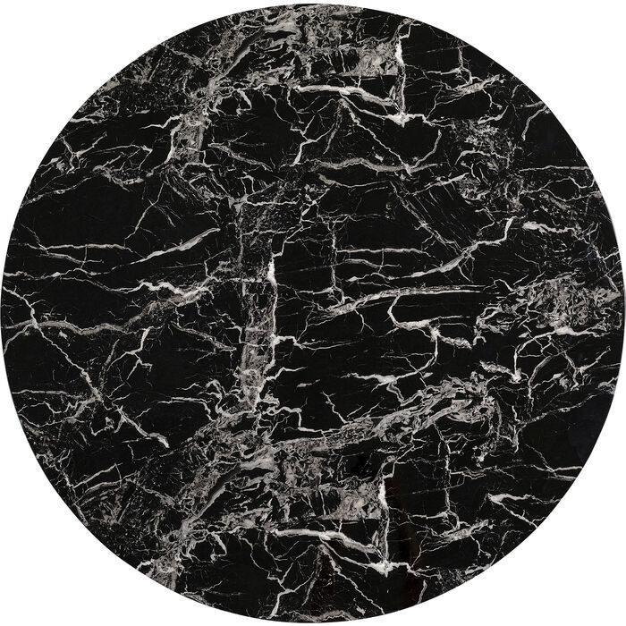 Table Top Schickeria Marble Black Ø80cm