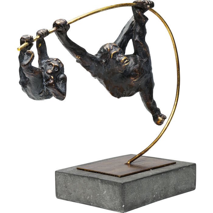 Climbing Monkeys Dekoratif Obje