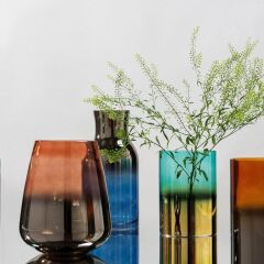 Vase Glow Blue 30cm