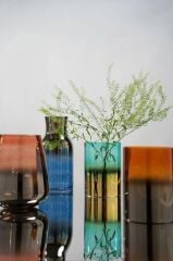 Vase Glow Blue 30cm