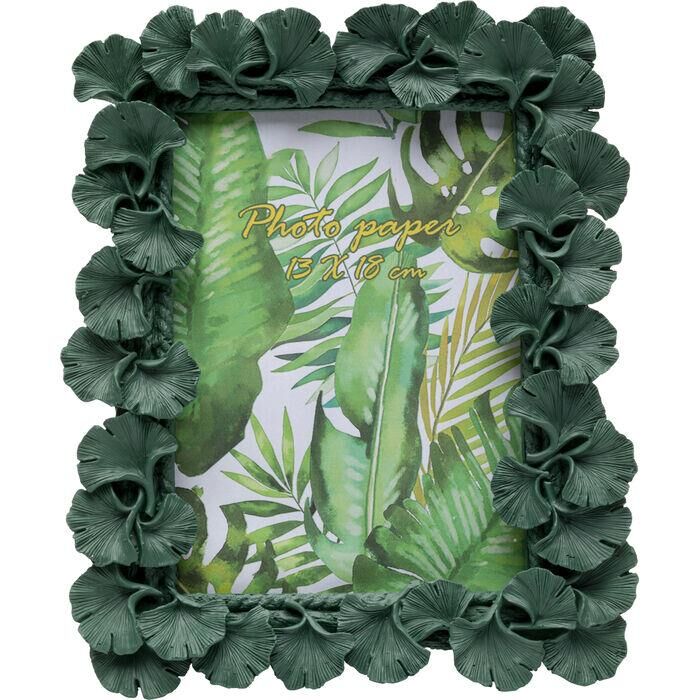 Picture Frame Ginkgo Leaf Green 20x24cm