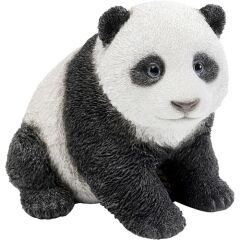 Deco Figurine Sitting Panda Baby 13cm