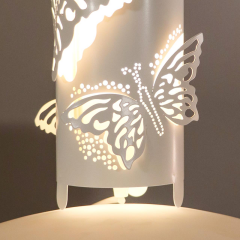 Kelebek Masa Lambası Beyaz