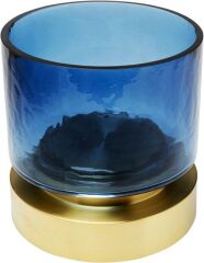 Vase Lumi Blue 18cm