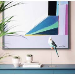 Parrot Turquoise Dekoratif Obje