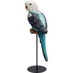 Parrot Turquoise Dekoratif Obje