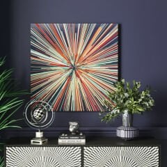 3D Light Speed Cam Resim 100x100cm
