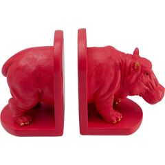 Bookend Rhino Party (2/Set)