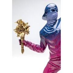 Deco Figurine Street Art Bouquet Rainbow 41cm