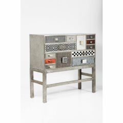 Chalet Silver 13 Drawers High Dresser
