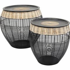African Drums 2'li Yan Sehpa
