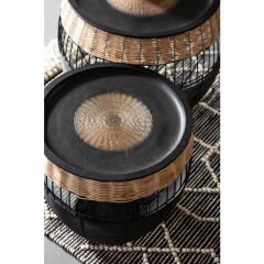 African Drums 2'li Yan Sehpa