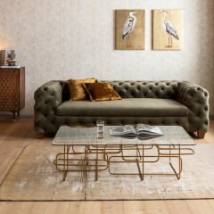Meander Gold Orta Sehpa