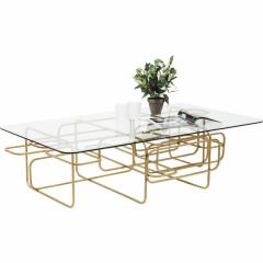 Meander Gold Orta Sehpa