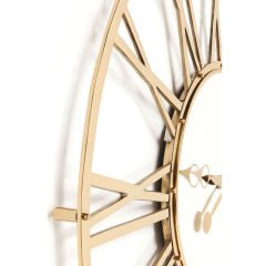 Giant Gold Duvar Saati 120cm