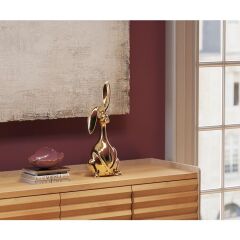 Bunny Gold Dekoratif Figür