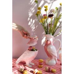 Deco Jar Exotic Bird Giallo 23cm