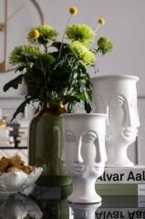 Caras El Yapımı Seramik Dekoratif Vazo13x23cm
