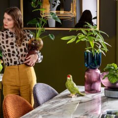 Marvelous Duo Red Blue Cam Vazo