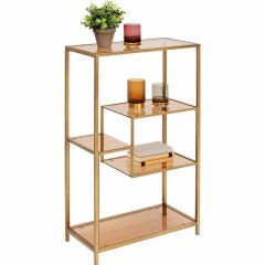 Shelf Loft Gold Çelik Duvar Rafı