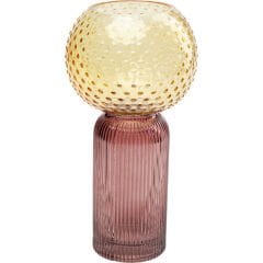 Vase Marvelous Duo Yellow Purple 31cm