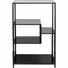 Shelf Loft Siyah Çelik Duvar Rafı
