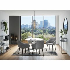 Shelf Loft Siyah Çelik Duvar Rafı