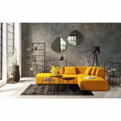 Shelf Loft Siyah Çelik Duvar Rafı