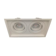 Bahar Sıva Altı Oynar Başlı İkili Beyaz Spot