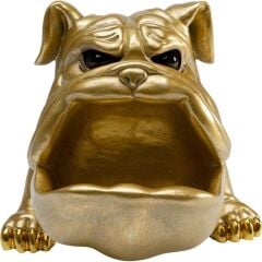 Deco Figurine Hungry Dog Gold 37cm