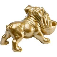 Deco Figurine Hungry Dog Gold 37cm