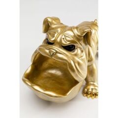 Deco Figurine Hungry Dog Gold 37cm